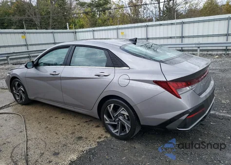 2025 Hyundai Elantra Sel from USA, damaged, VIN KMHLS4DG4SU018014